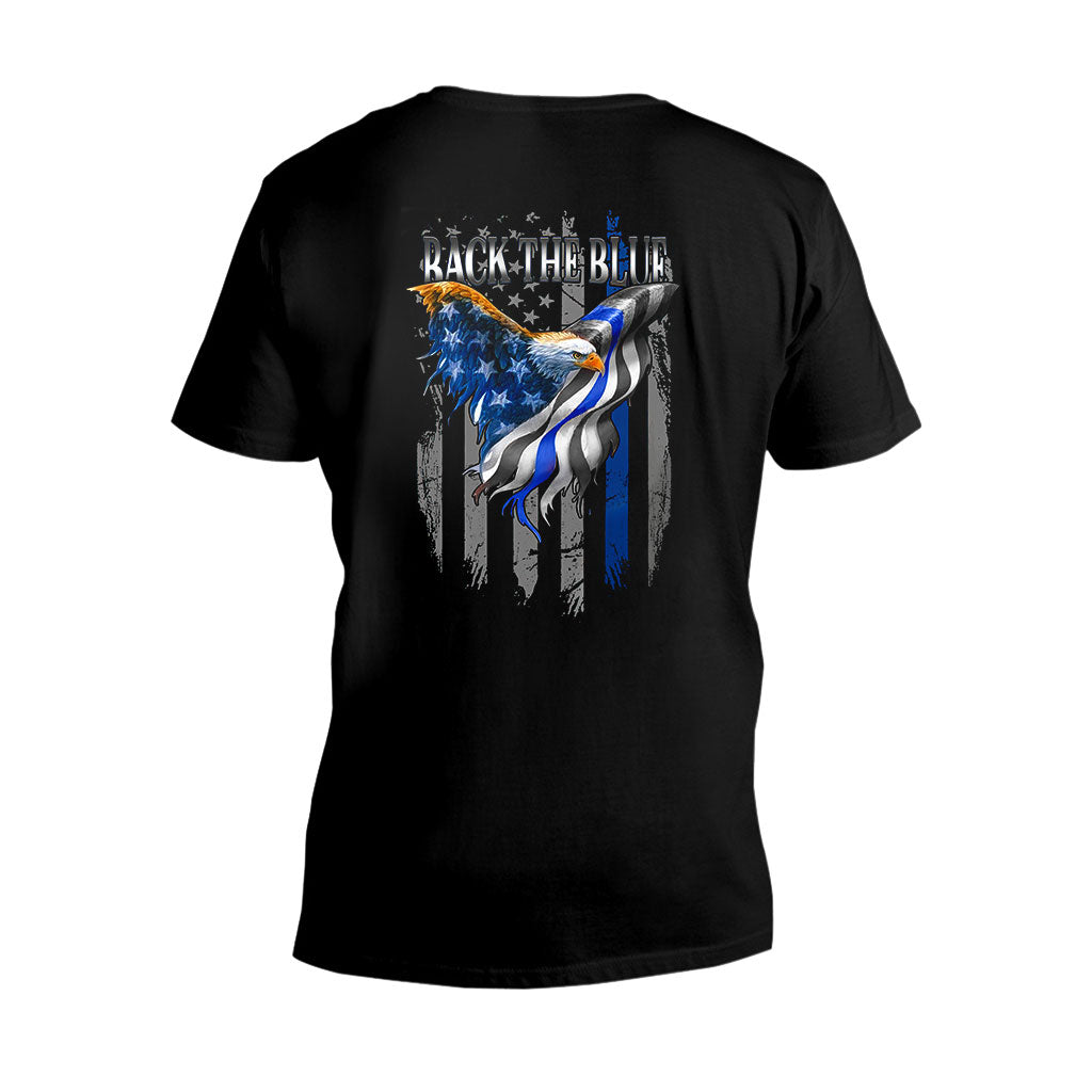 Blue Line - Police Officer T-shirt And Hoodie 0621