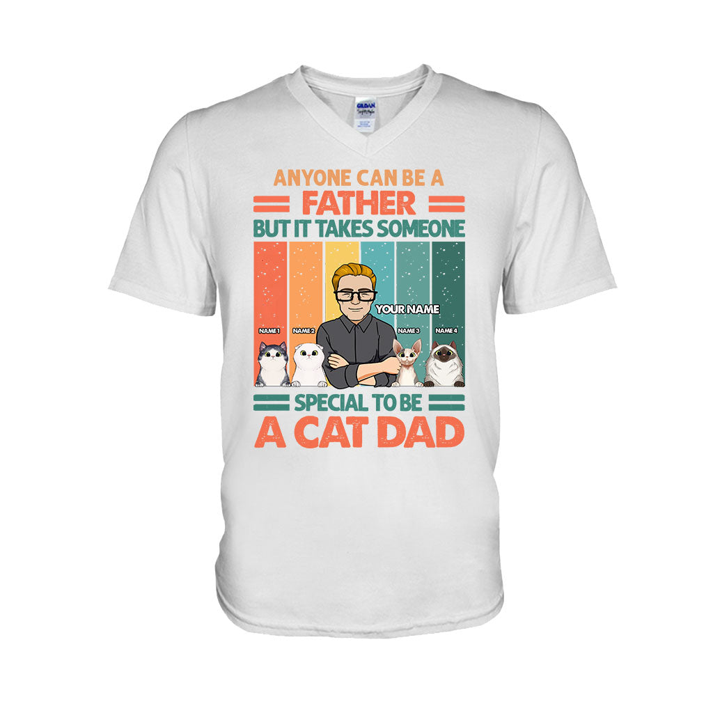 Someone Special To Be A Catdad - Personalized Father's Day T-shirt and Hoodie