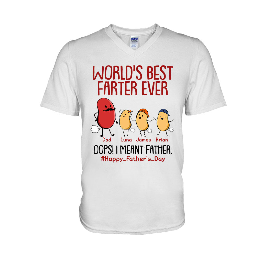 Best Farter Ever - Personalized Father T-shirt and Hoodie