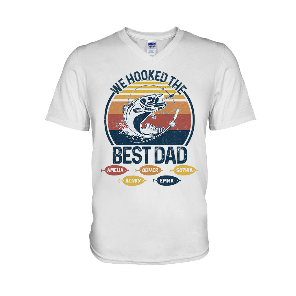 We Hooked The Best Dad Fishing Dad Grandpa - Fishing gift for dad