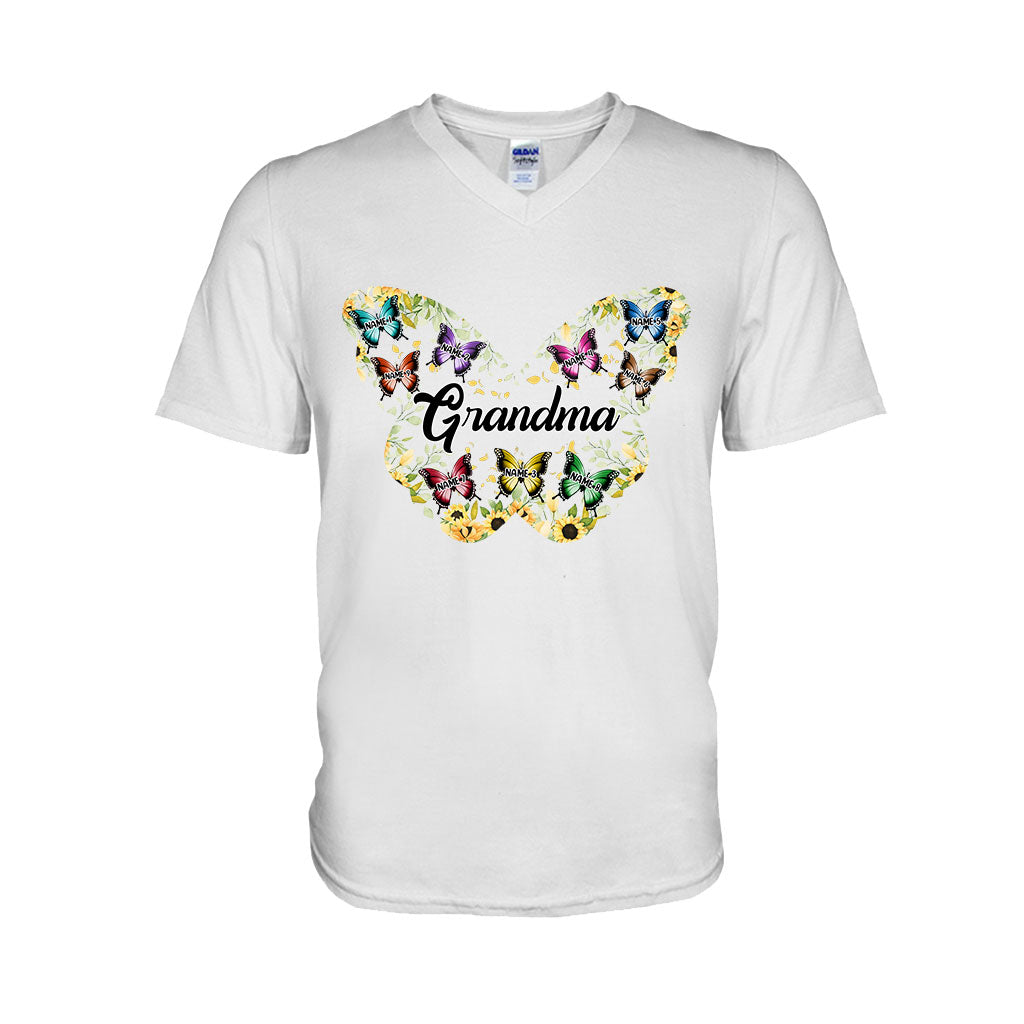 We Love You - Personalized Grandma T-shirt and Hoodie