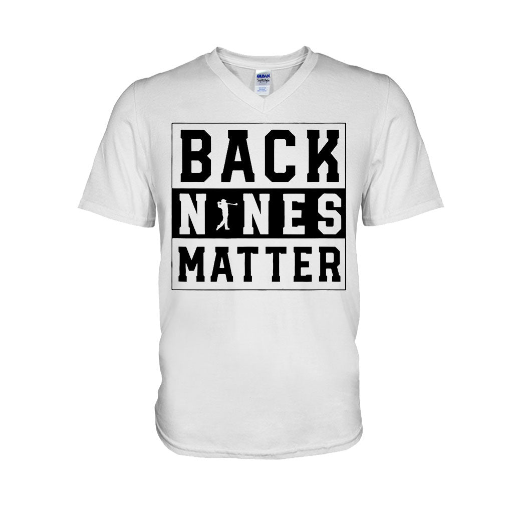 Black Nines - Golf T-shirt And Hoodie 062021