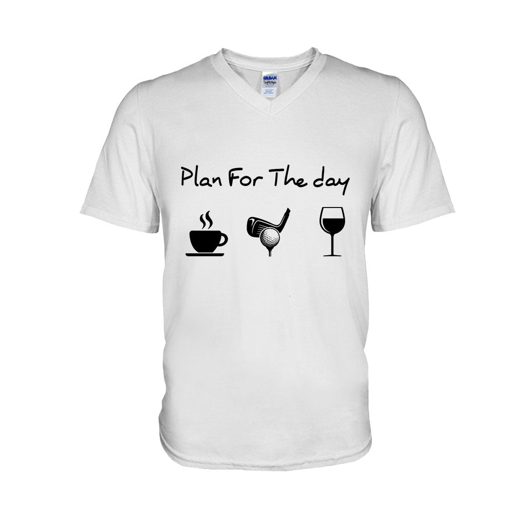 Plan For The Day - Golf T-shirt And Hoodie 062021