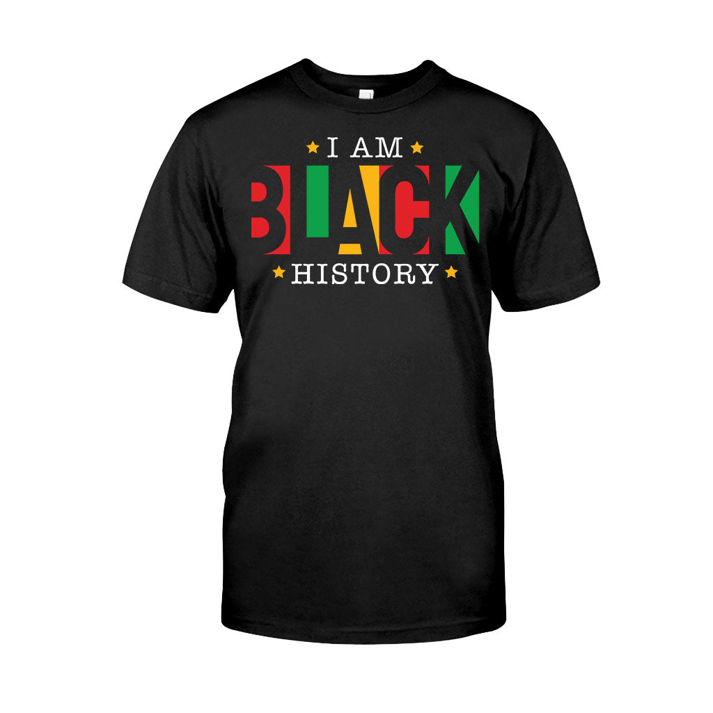 I Am Black History - Personalized African American T-shirt And Hoodie