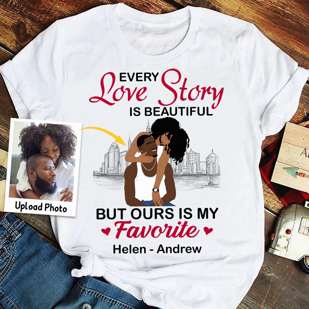 Discover Our Story Is My Favorite - Personalized African American T-shirt And Hoodie