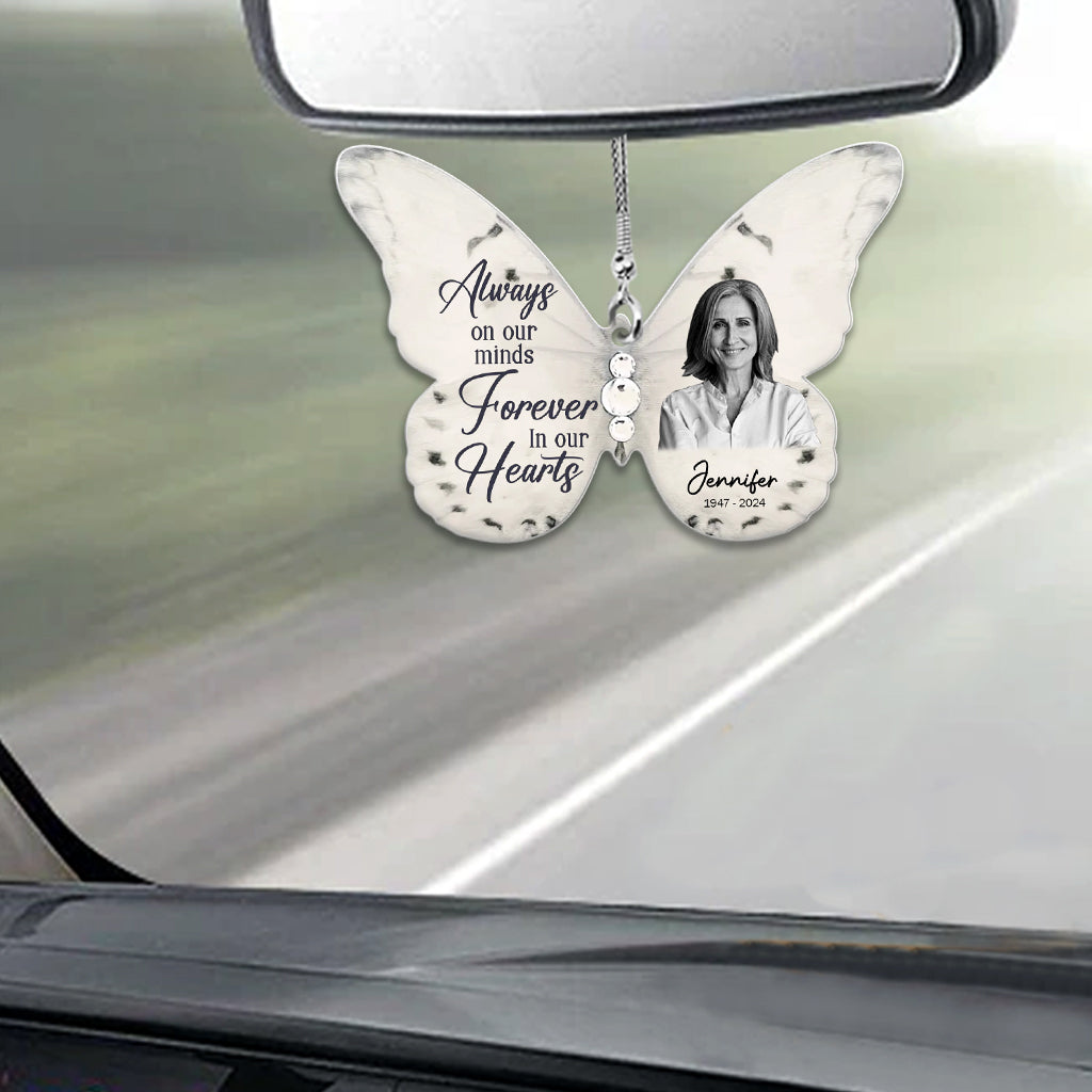 I Have You In My Heart - Personalized Memorial Acrylic Car Hanger