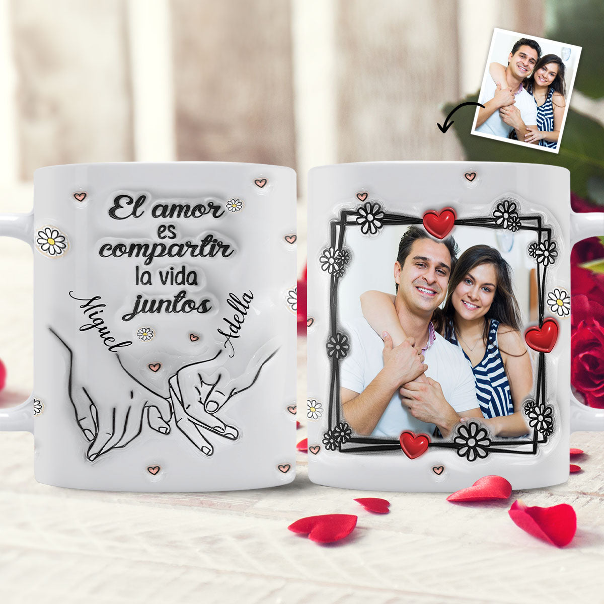 Discover Eres El Amor De Mi Vida - Personalized Couple Mug