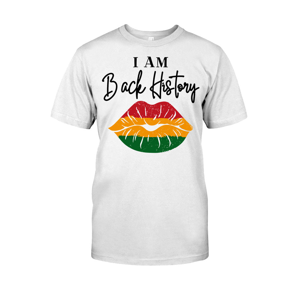 I Am Black History - Personalized African American T-shirt And Hoodie