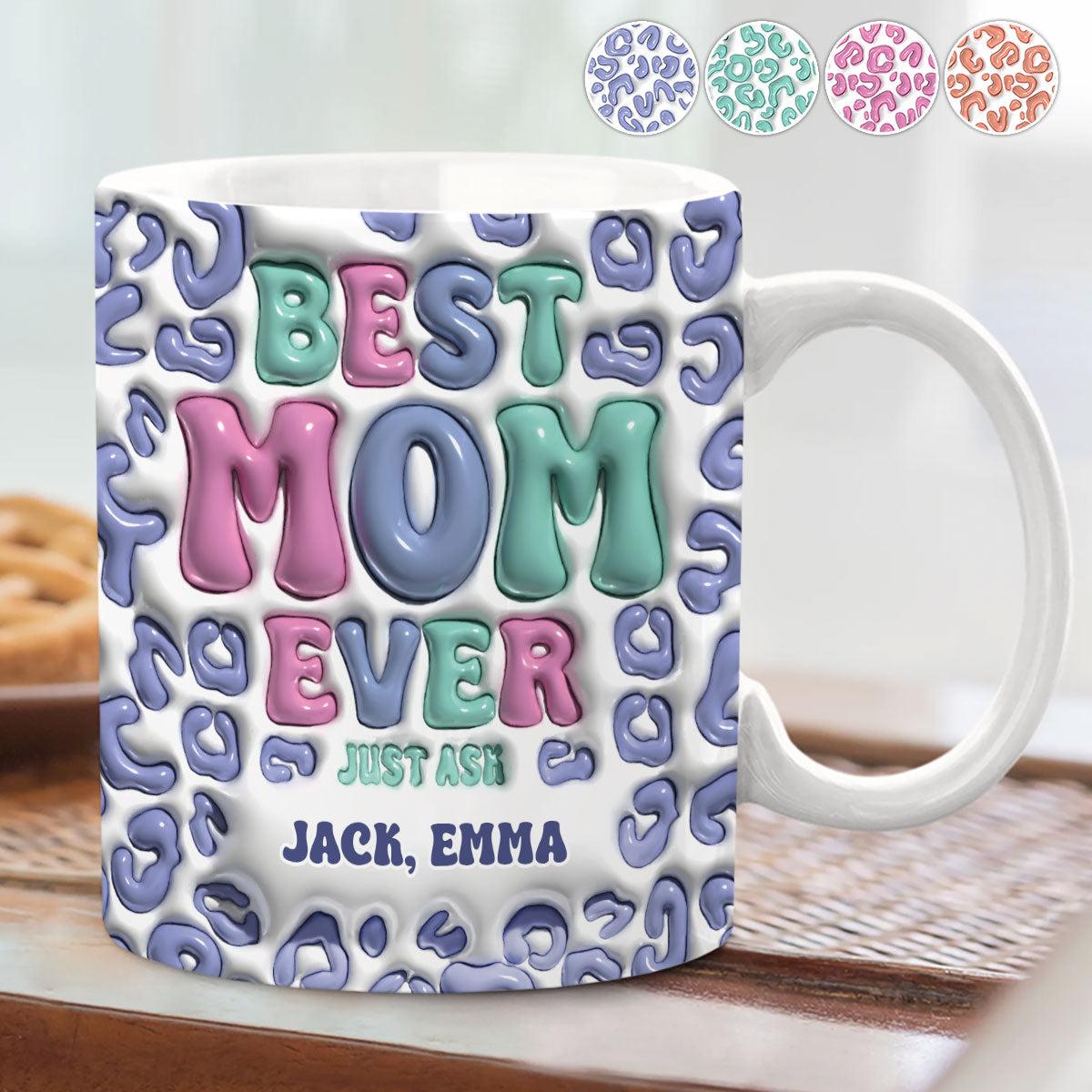 Discover Best Mom Ever - Personalized Mother Mug