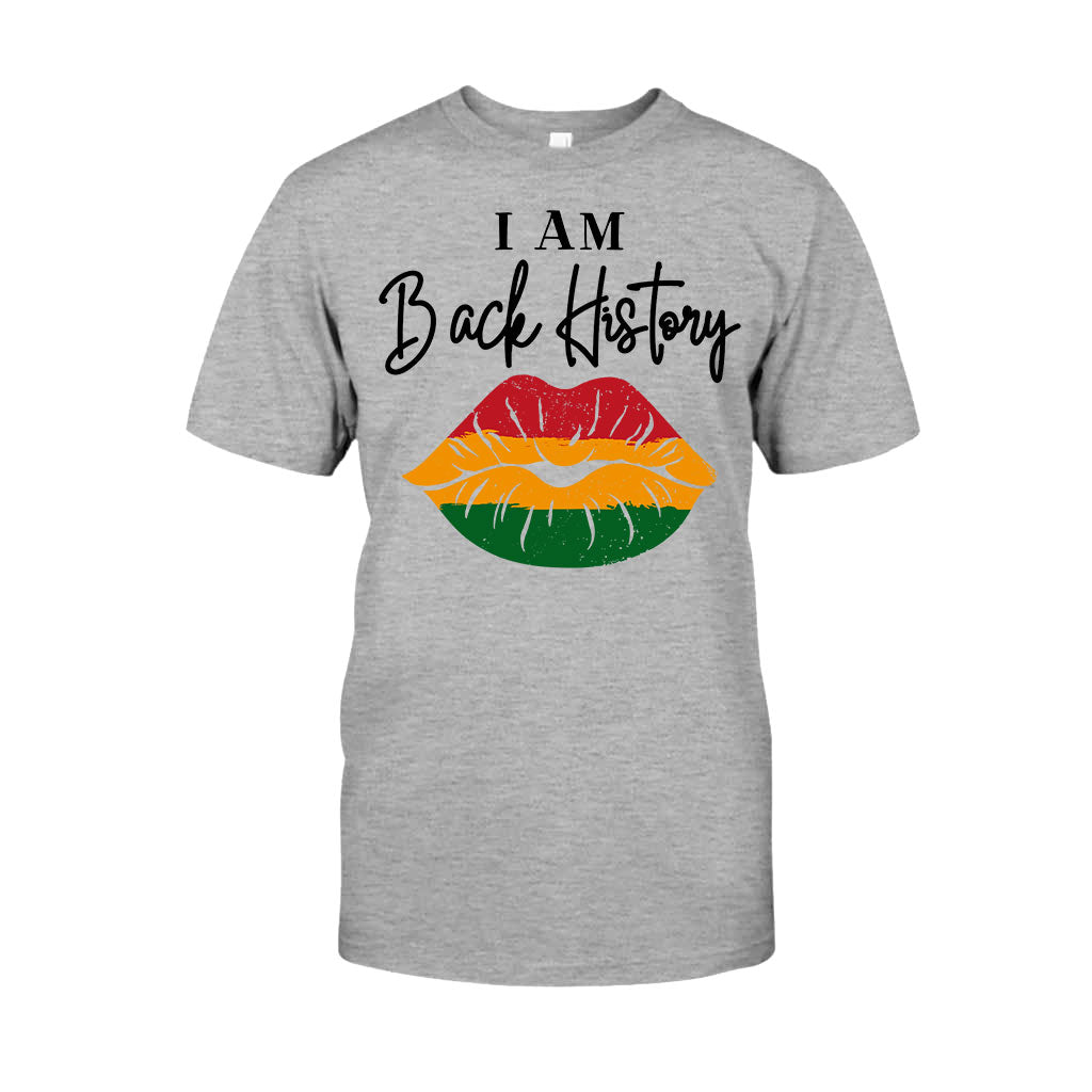 I Am Black History - Personalized African American T-shirt And Hoodie