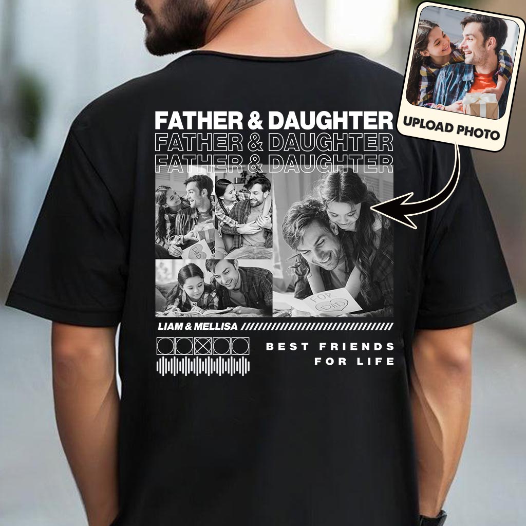 Discover Father And Son Daughter Best Friends - Personalized Father T-shirt