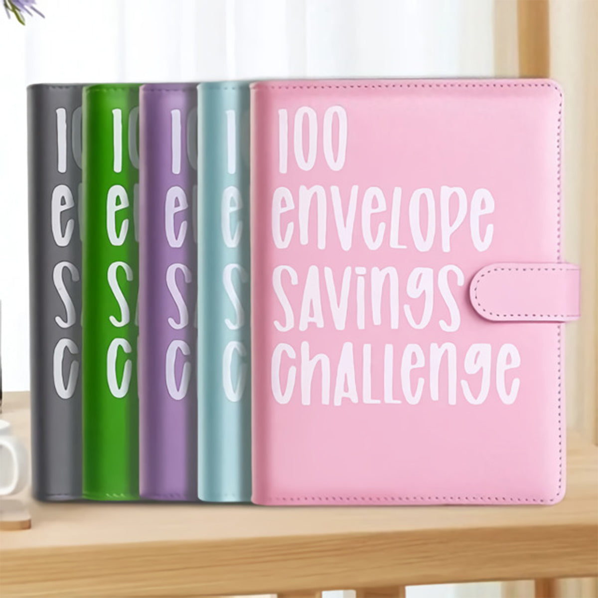 Money Saving Book - 100 Envelopes Money Saving Book Challenge