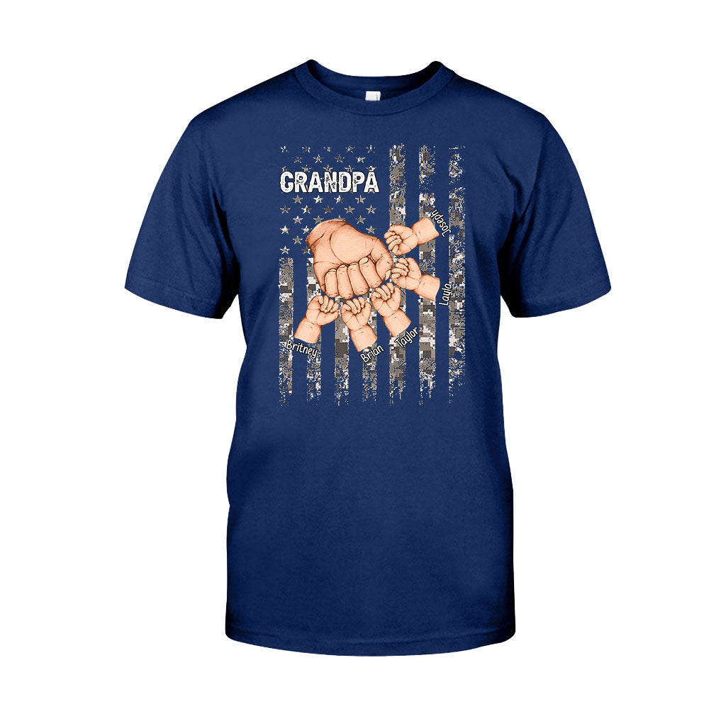 Best Grandpa/Papa/Dad Ever - Personalized Grandpa T-shirt And Hoodie