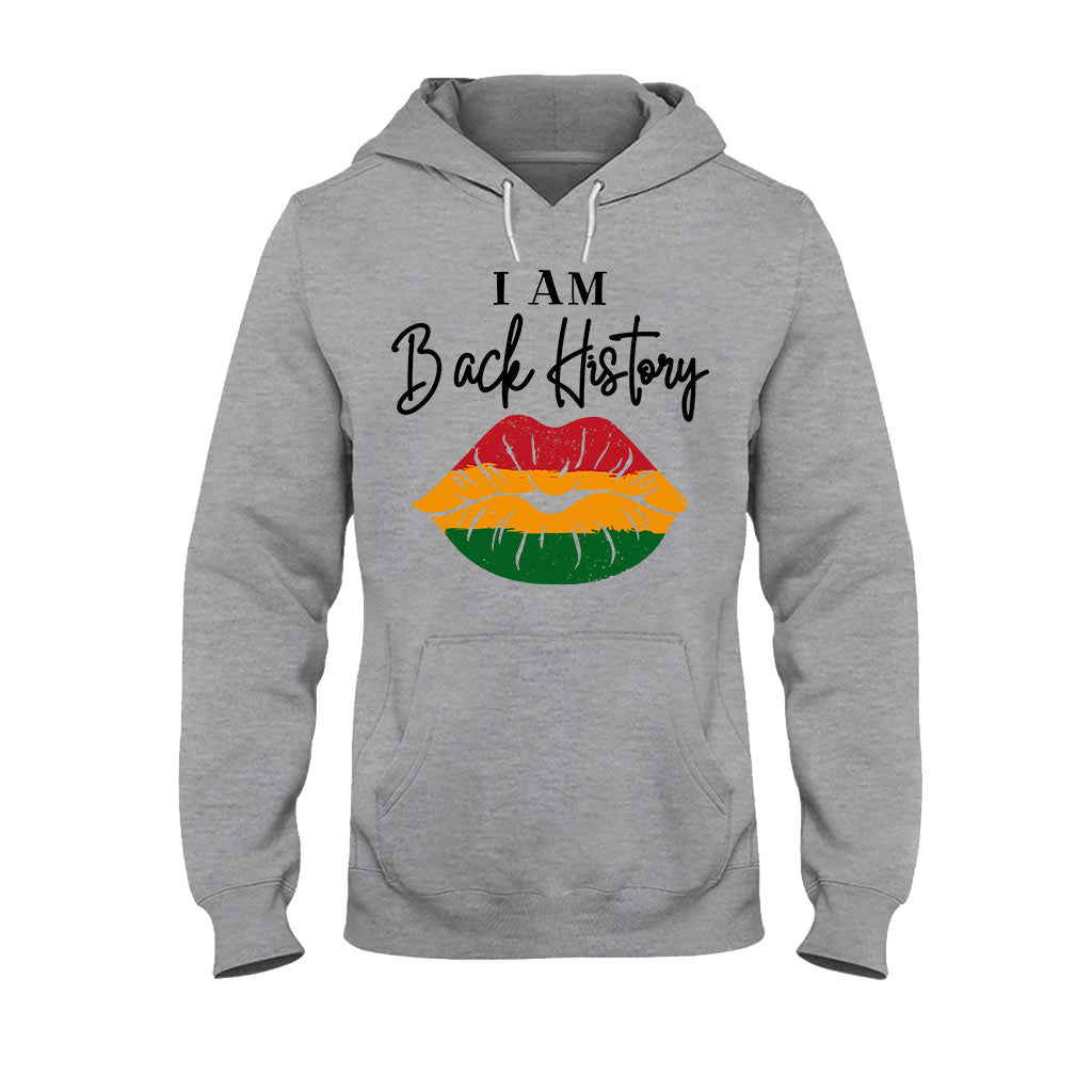 I Am Black History - Personalized African American T-shirt And Hoodie