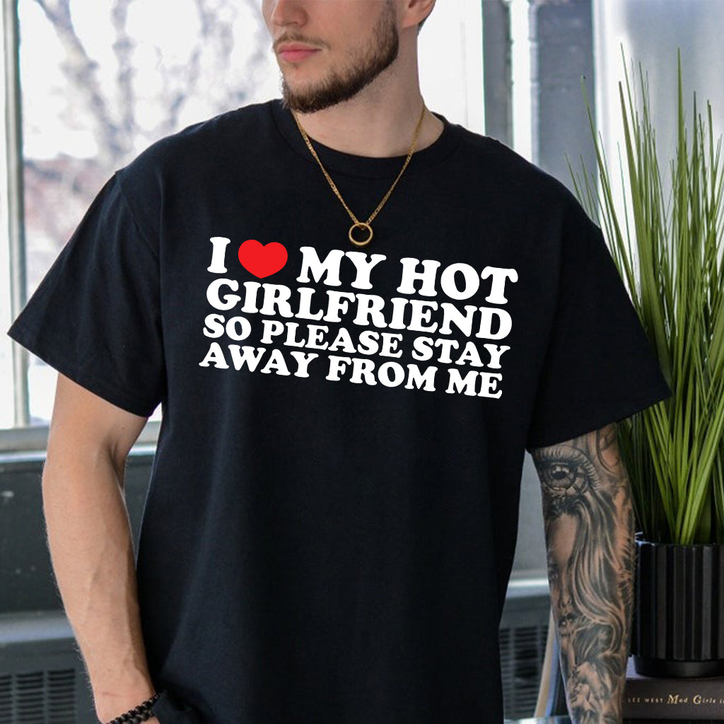 I Love My Girlfriend - Personalized Couple T-shirt And Hoodie