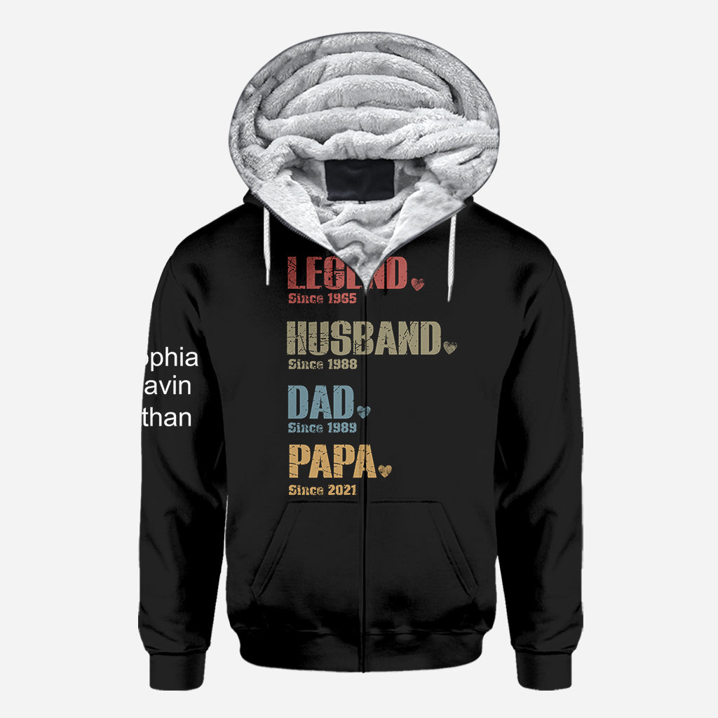 Legend Dad - Personalized Father All Over Shirt