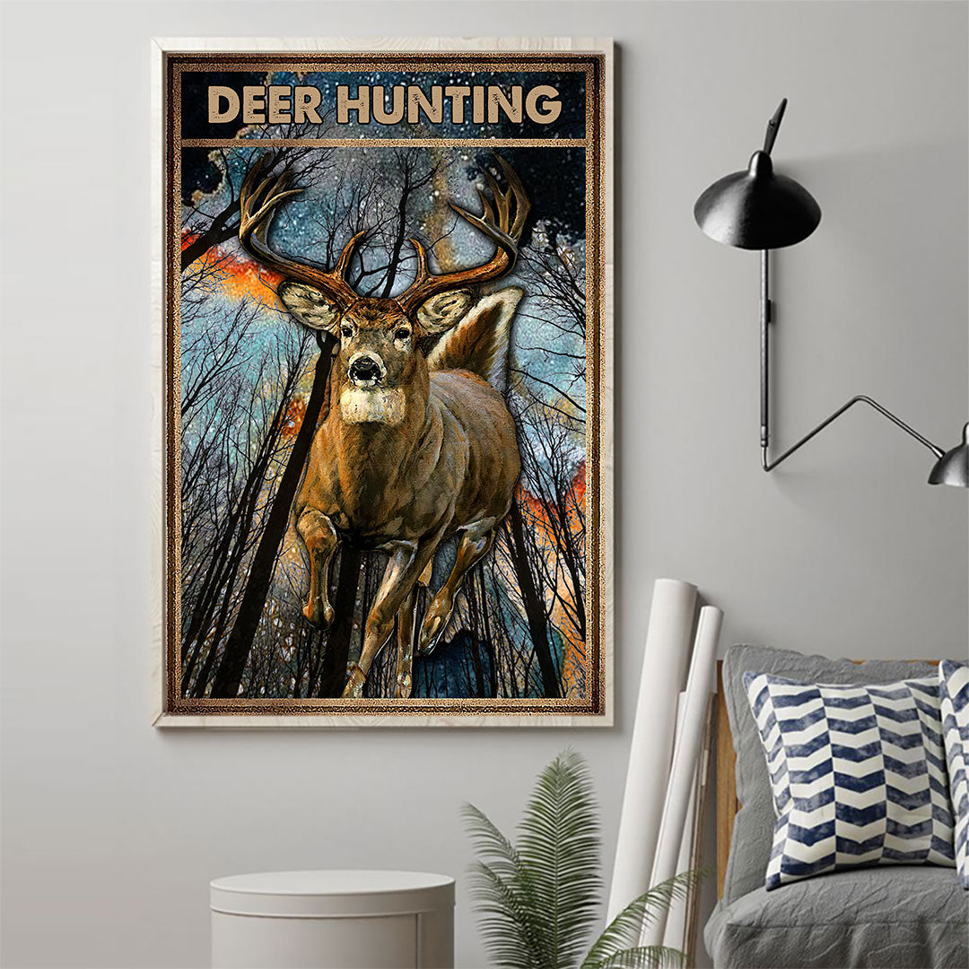 Deer Hunting Poster