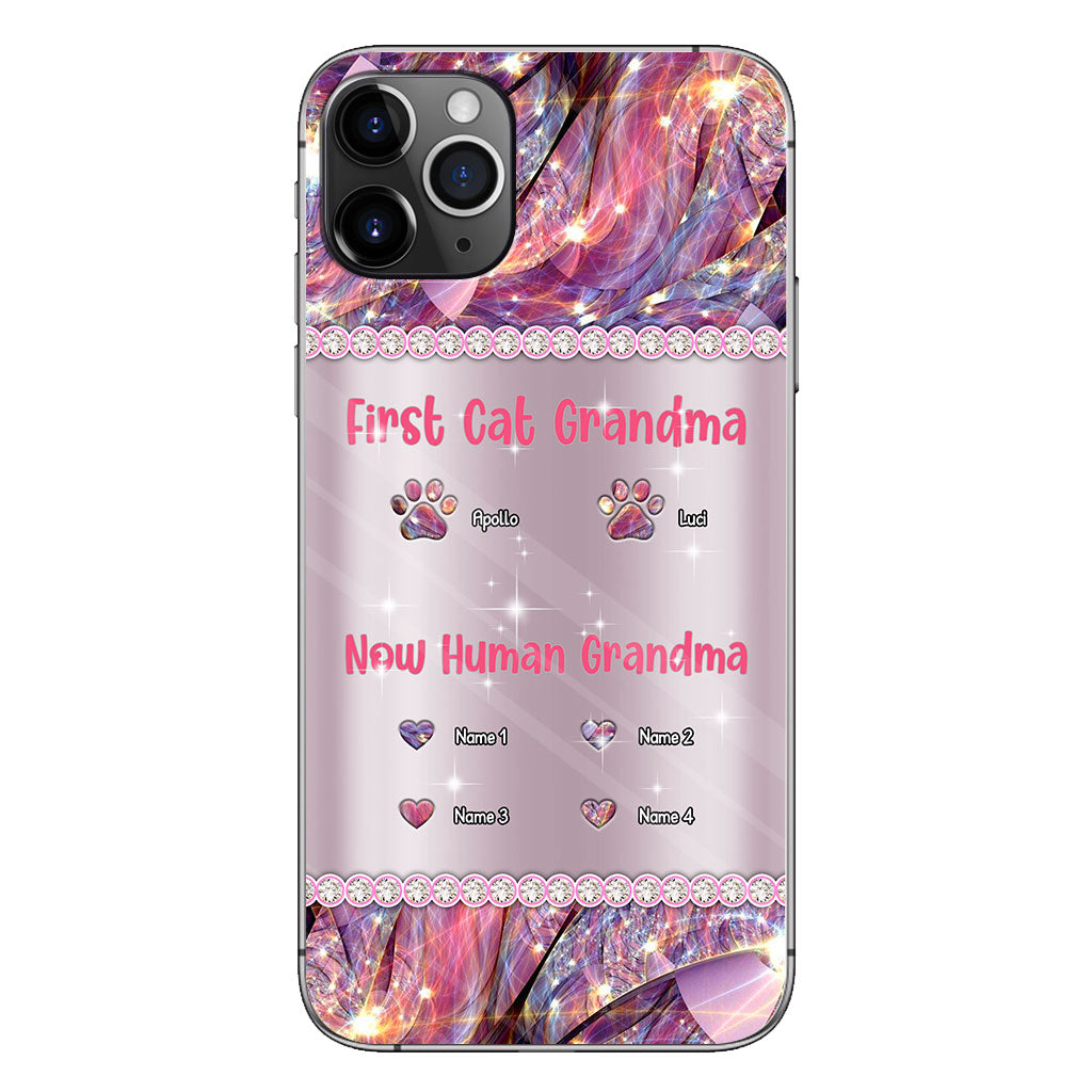 Cat Grandma Human - Personalized Mother's Day Phone Case