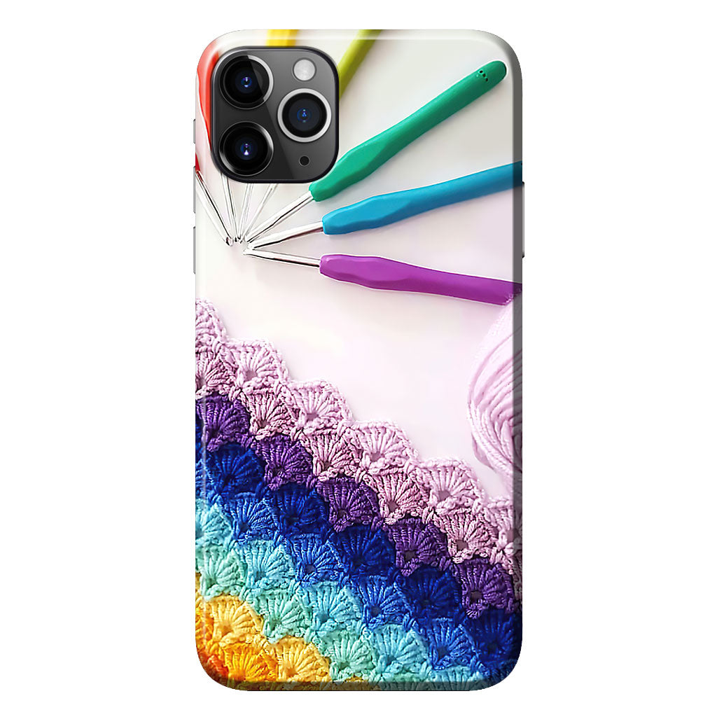 Knitting 3D Pattern Print Phone Case 062021