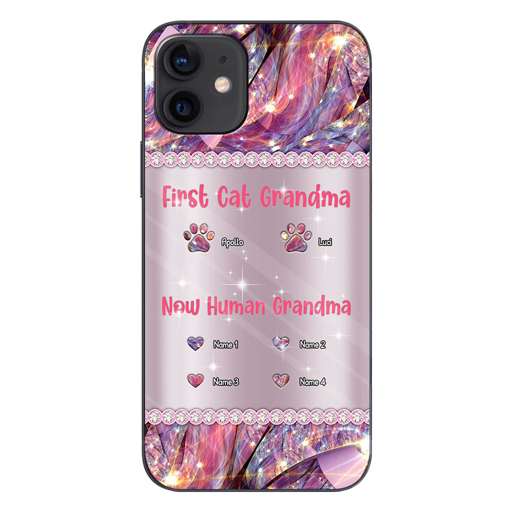 Cat Grandma Human - Personalized Mother's Day Phone Case