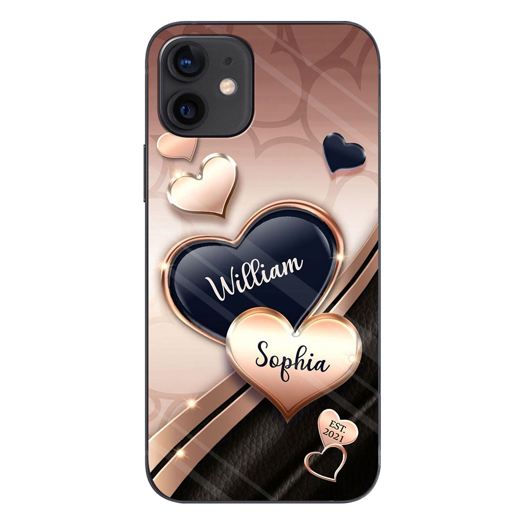 When We Have Each Other We Have Everything - Personalized Couple Phone Case