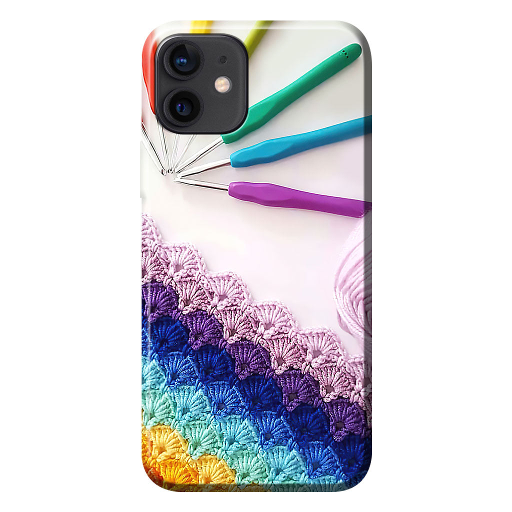 Knitting 3D Pattern Print Phone Case 062021