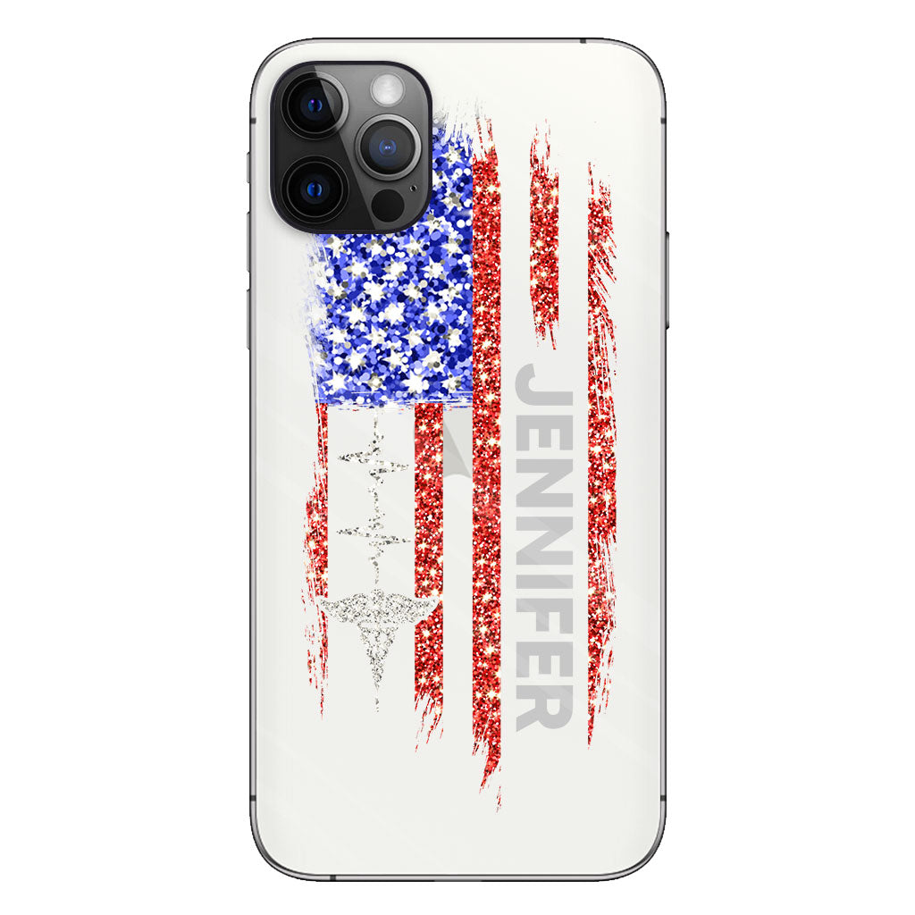 Nurse Life - Personalized Nurse Clear Phone Case