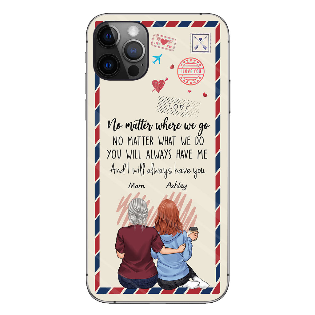 Mother And Daughter - Personalized Mother Phone Case