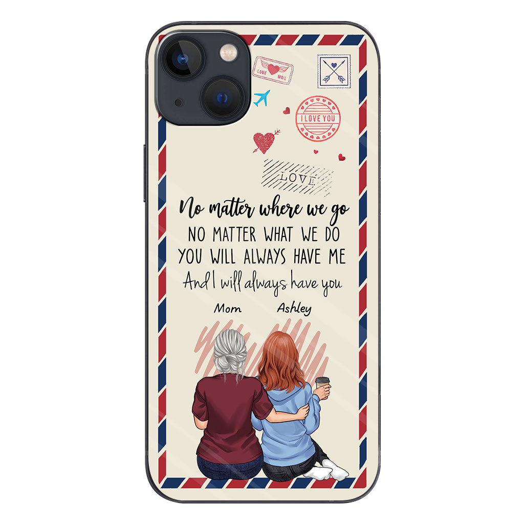 Mother And Daughter - Personalized Mother Phone Case