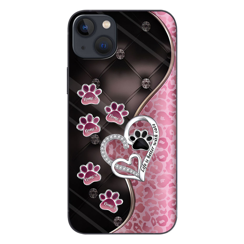 Cat Mom - Personalized Cat Phone Case