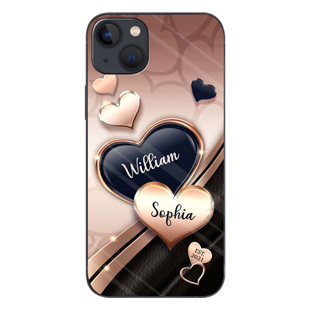 When We Have Each Other We Have Everything - Personalized Couple Phone Case