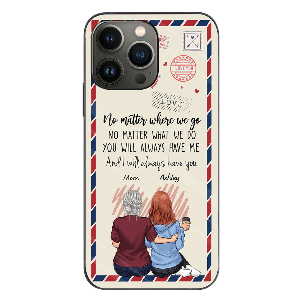Mother And Daughter - Personalized Mother Phone Case