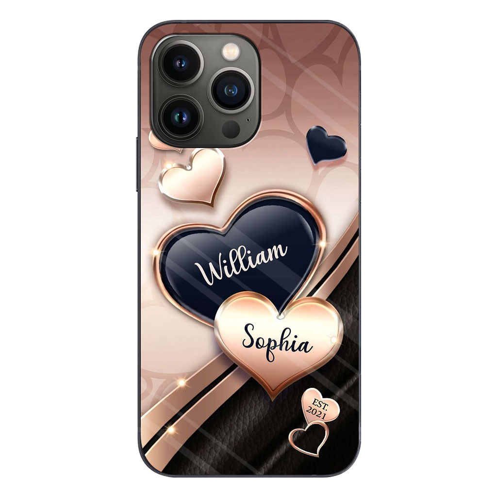 When We Have Each Other We Have Everything - Personalized Couple Phone Case