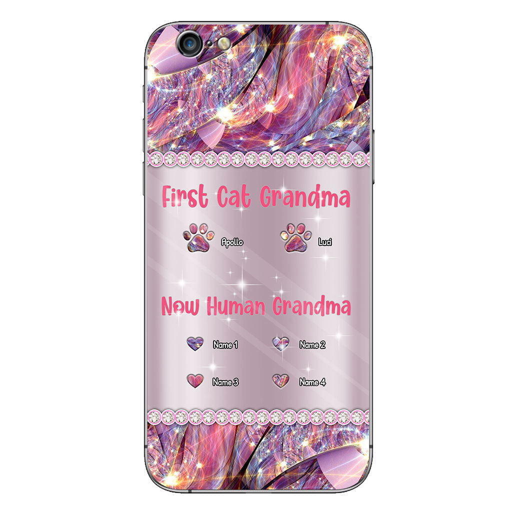 Cat Grandma Human - Personalized Mother's Day Phone Case