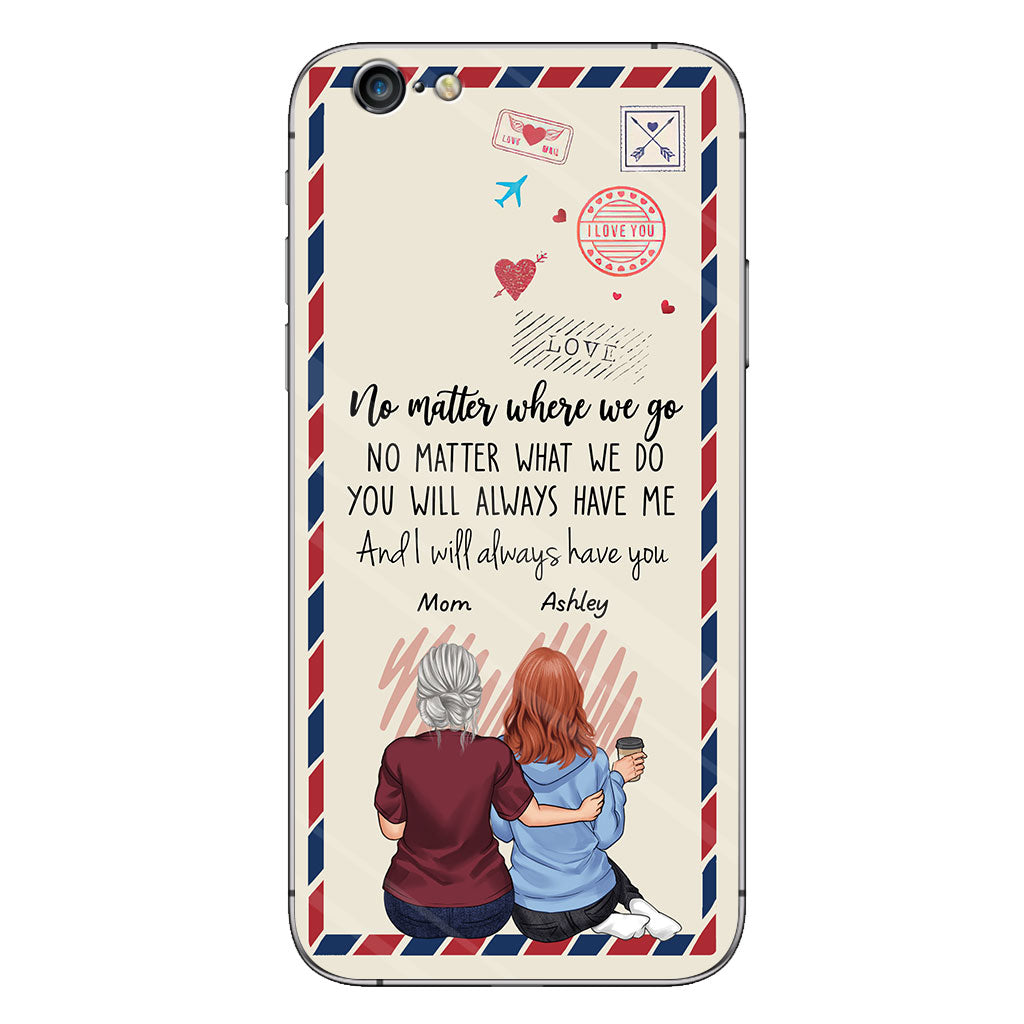 Mother And Daughter - Personalized Mother Phone Case