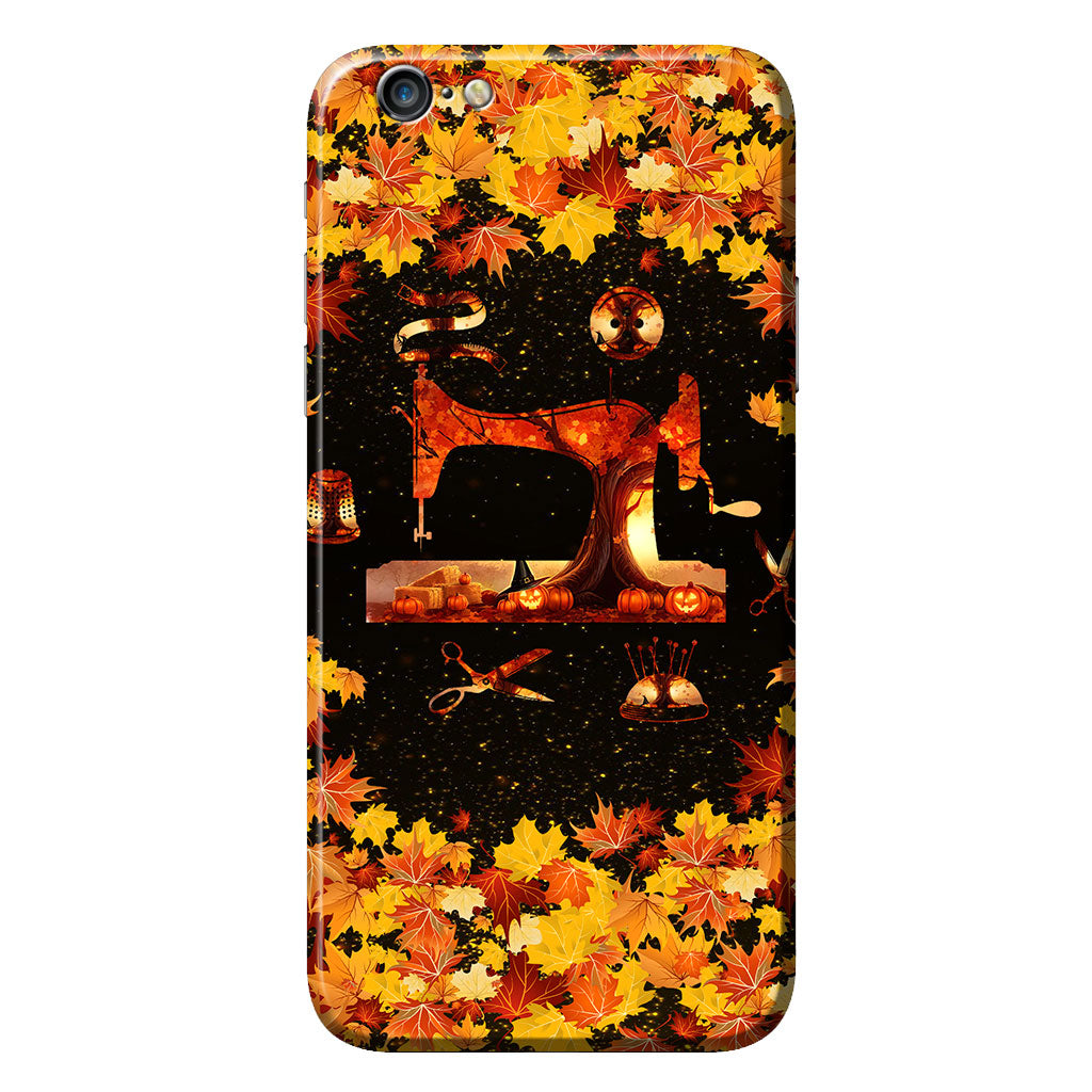 Autumn Vibes - Sewing Personalized Phone Case