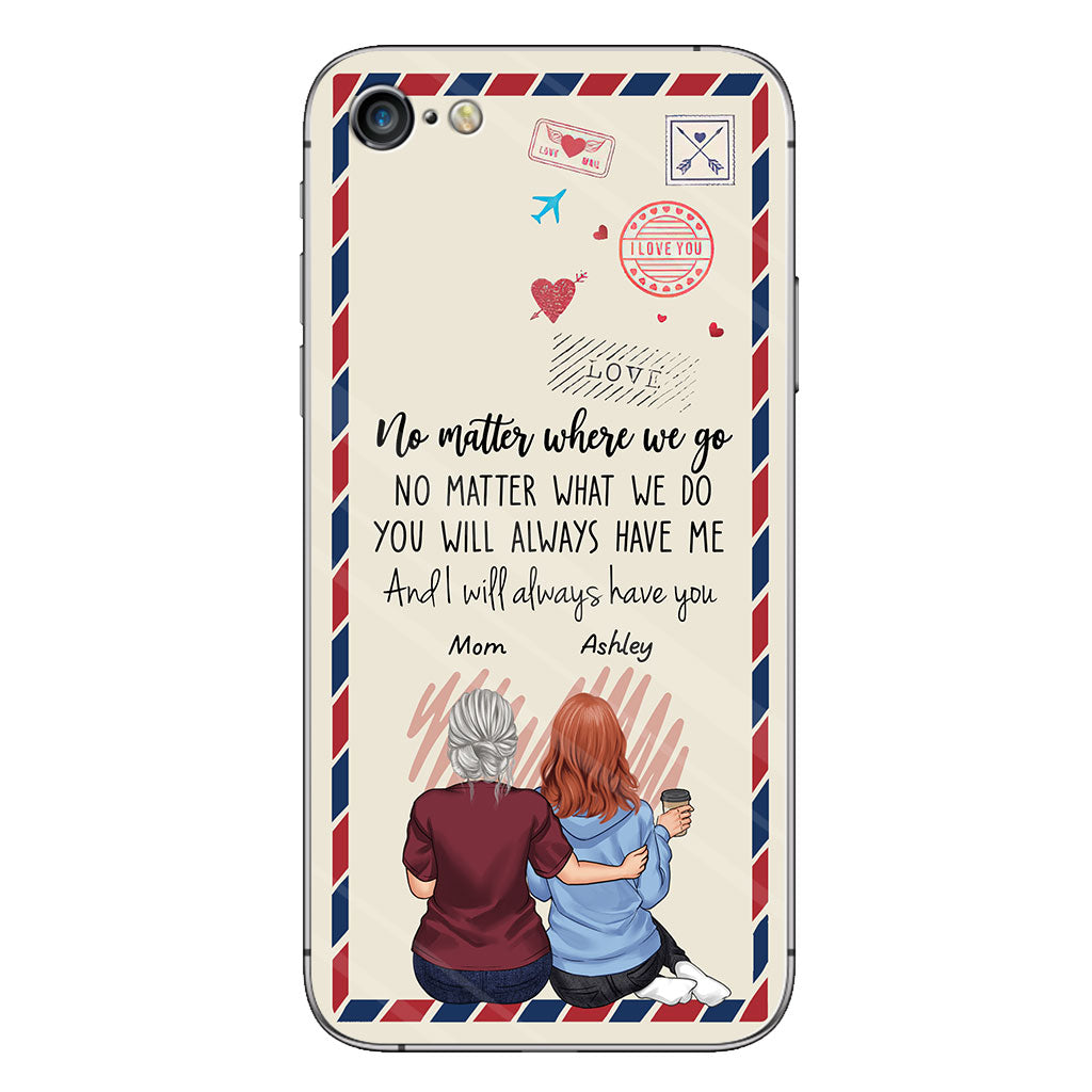 Mother And Daughter - Personalized Mother Phone Case