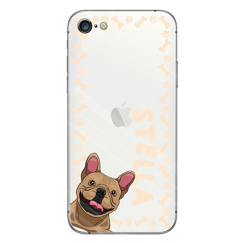 Life Is Better With Pets - Personalized Dog Clear Phone Case