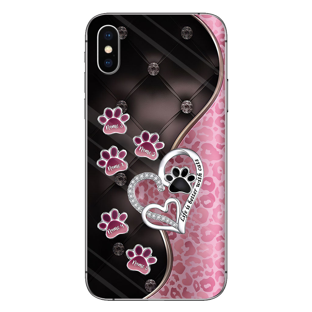 Cat Mom - Personalized Cat Phone Case