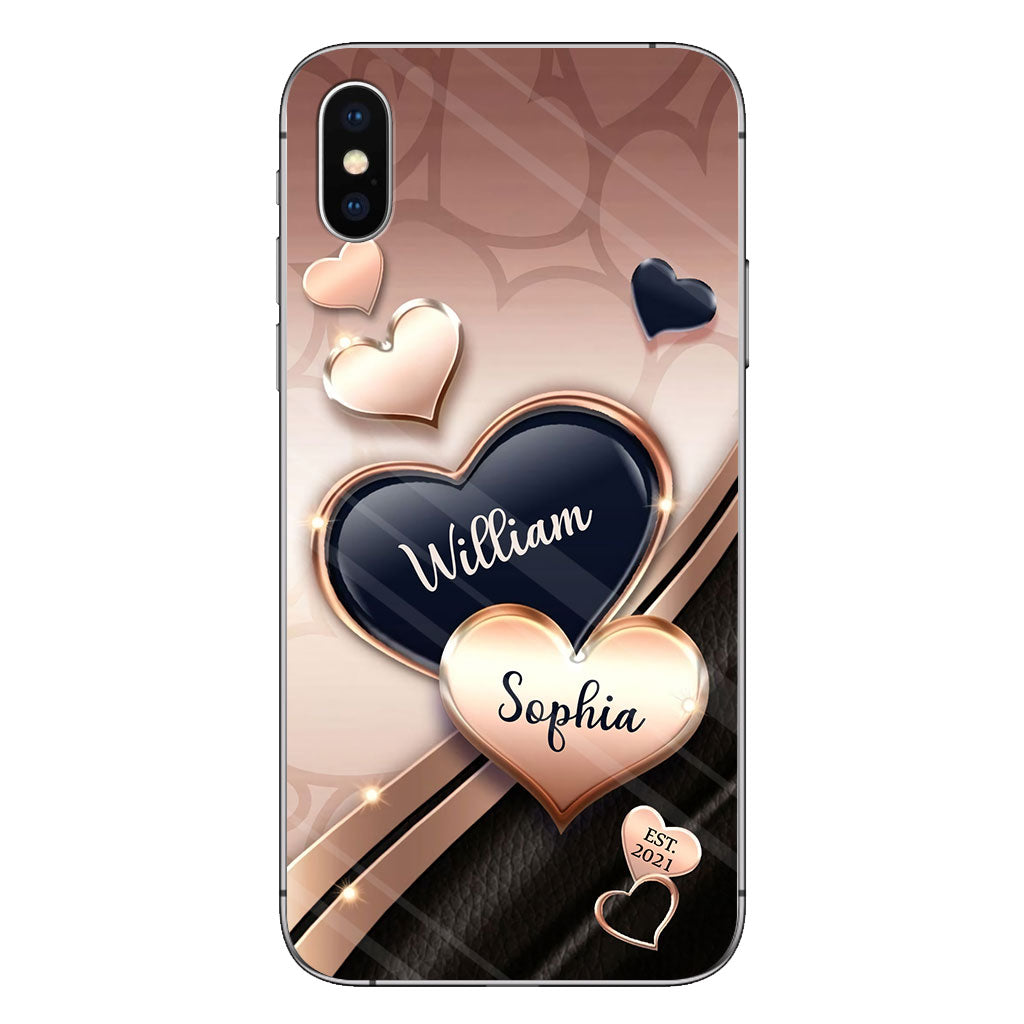 When We Have Each Other We Have Everything - Personalized Couple Phone Case