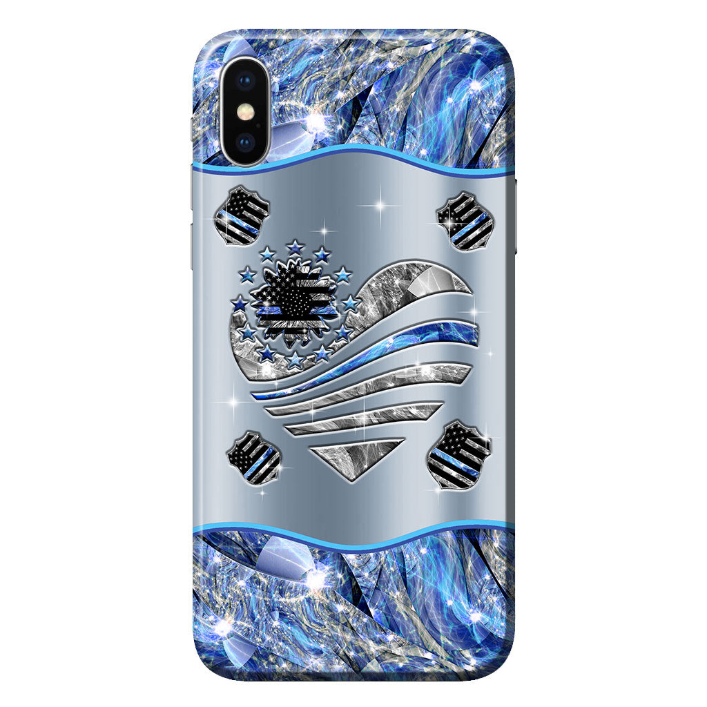 Supporting The Paws - Police Officer Personalized  Phone Case