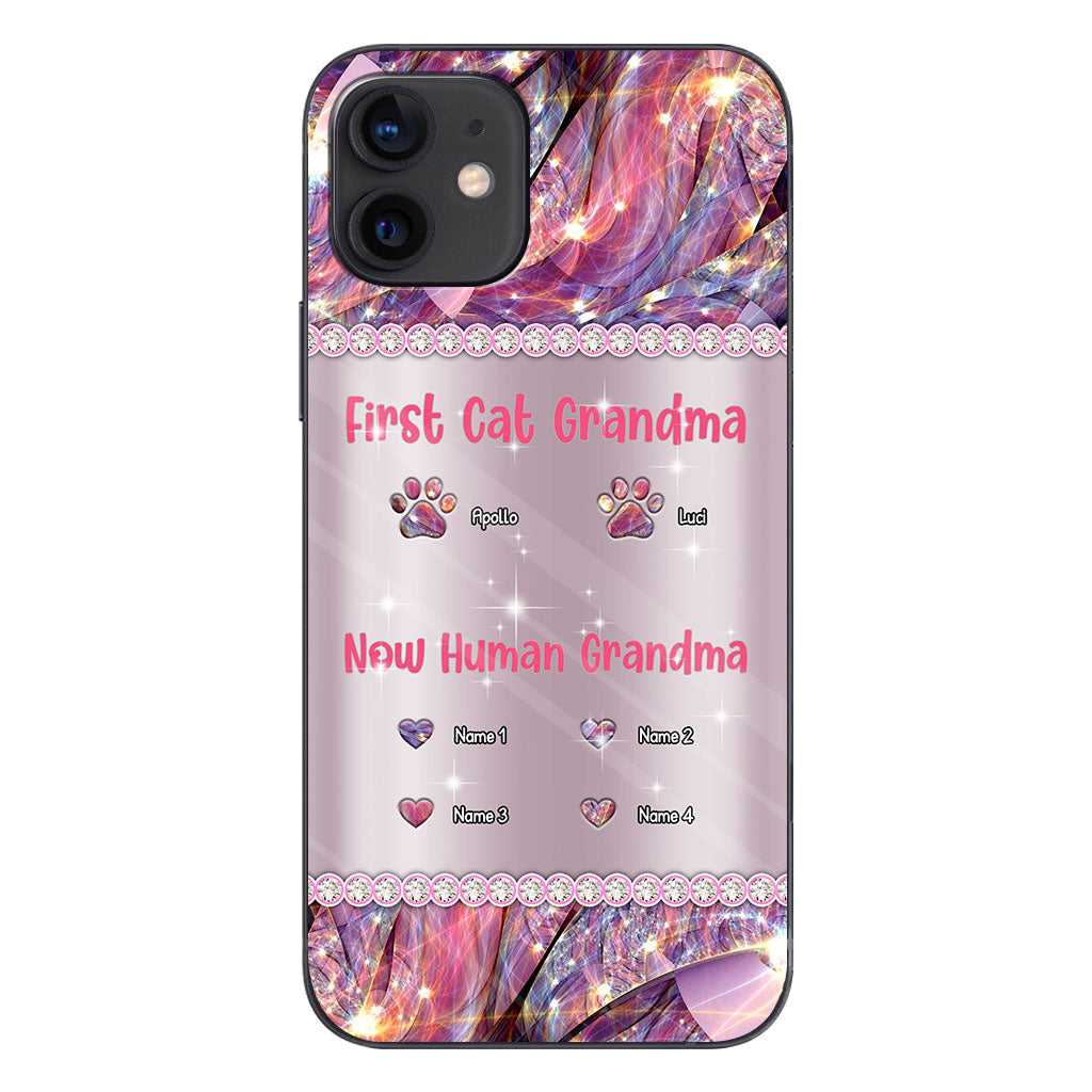 Cat Grandma Human - Personalized Mother's Day Phone Case