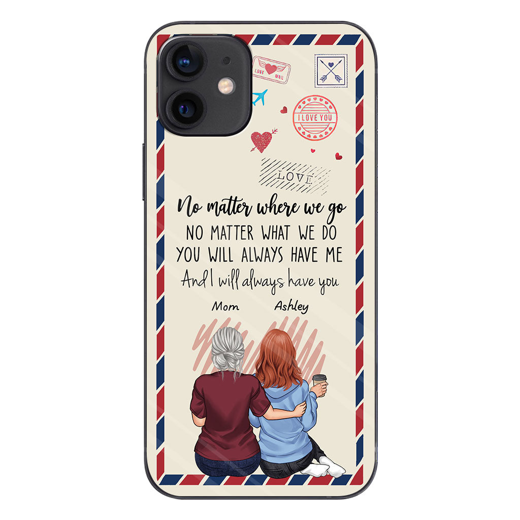 Mother And Daughter - Personalized Mother Phone Case