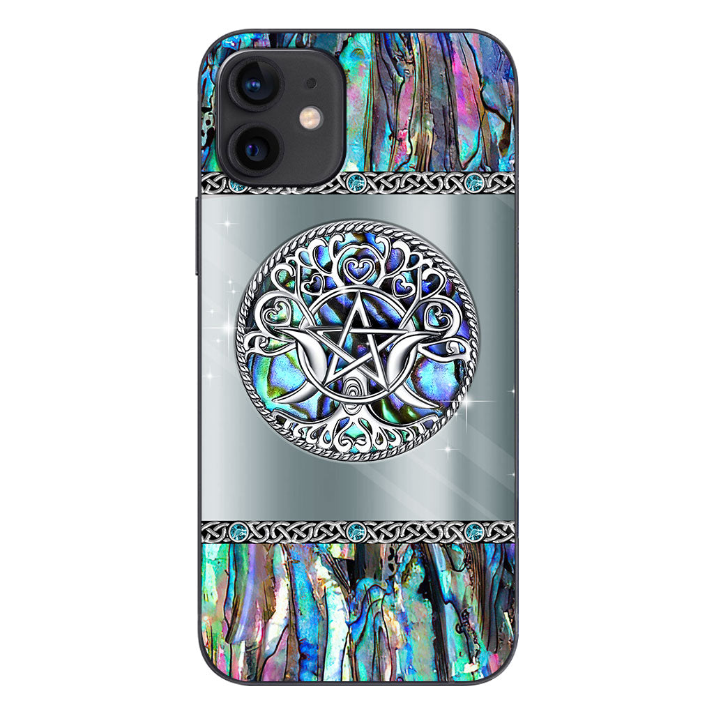 Mystery Spirit Triple Moon - Witch Personalized 3D Pattern Print Phone Case