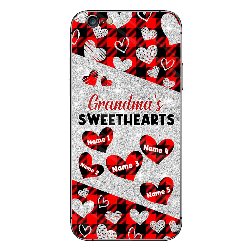 Grandma's Sweethearts - Personalized Valentine Grandma Phone Case