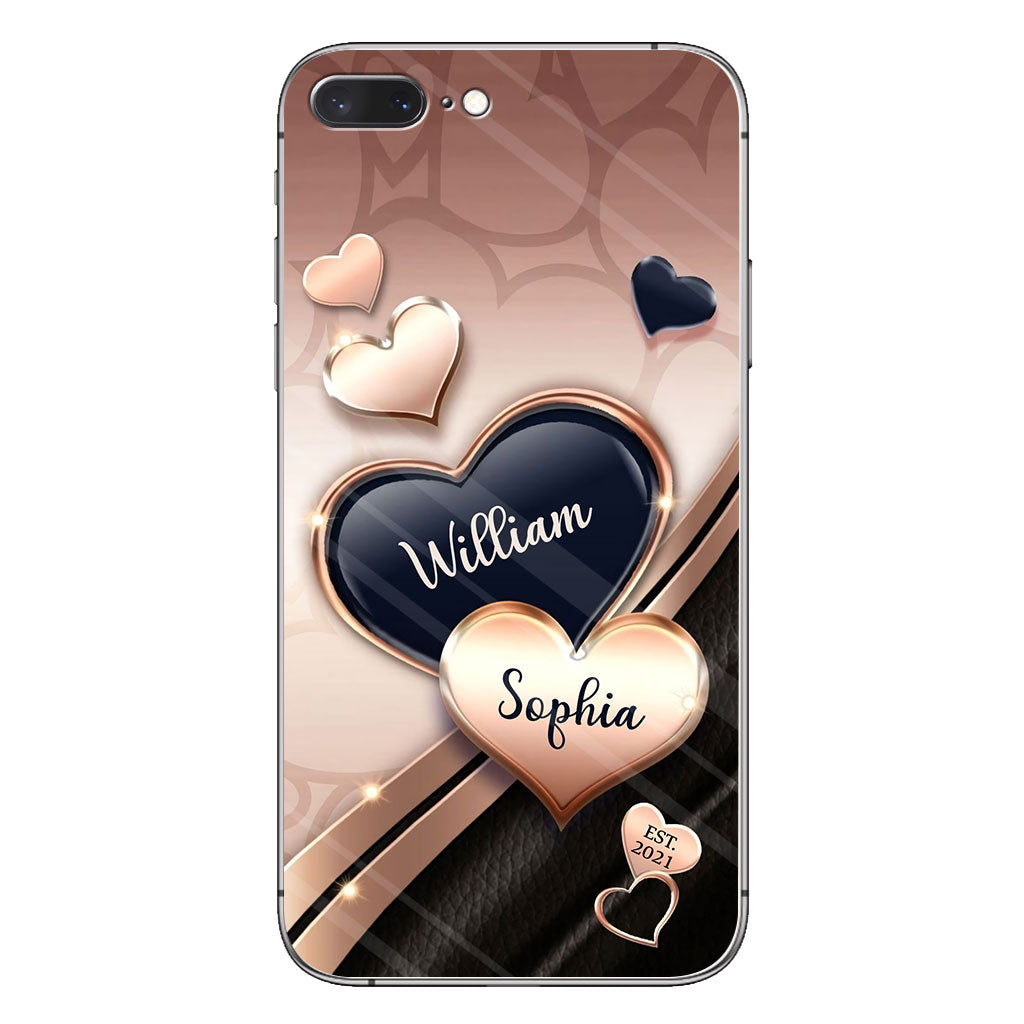 When We Have Each Other We Have Everything - Personalized Couple Phone Case