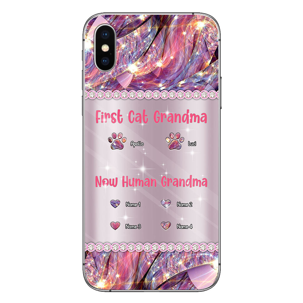 Cat Grandma Human - Personalized Mother's Day Phone Case