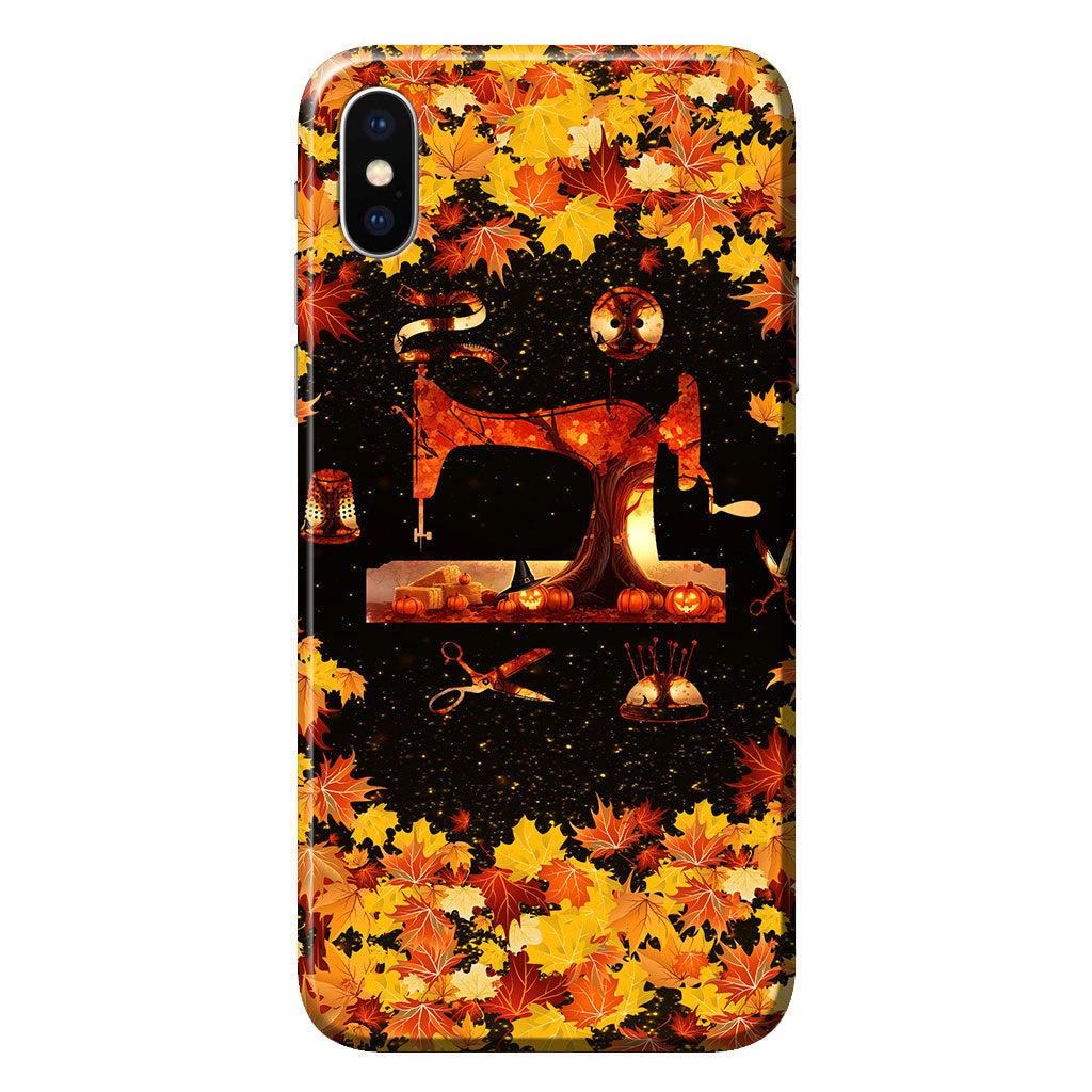 Autumn Vibes - Sewing Personalized Phone Case