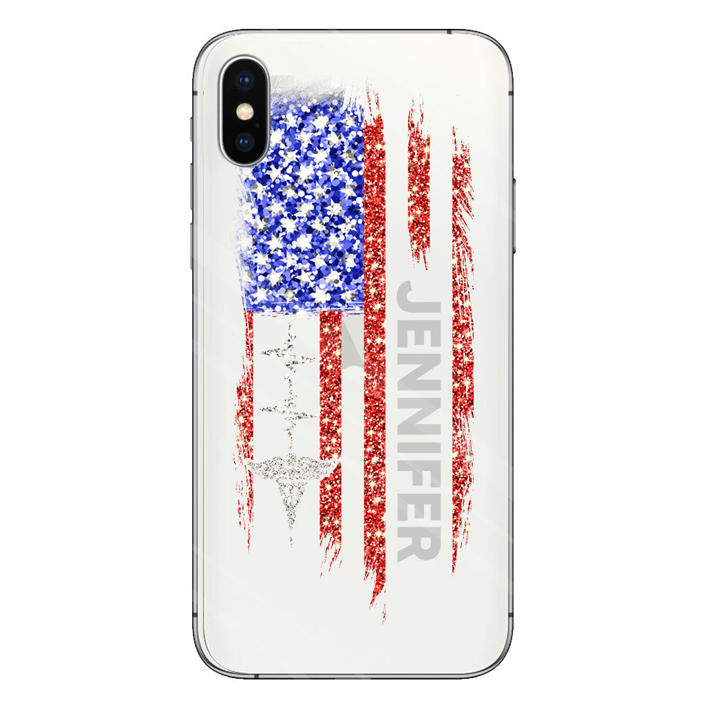 Nurse Life - Personalized Nurse Clear Phone Case