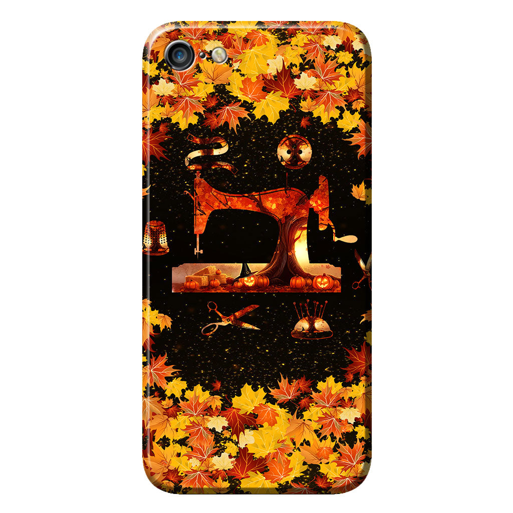 Autumn Vibes - Sewing Personalized Phone Case